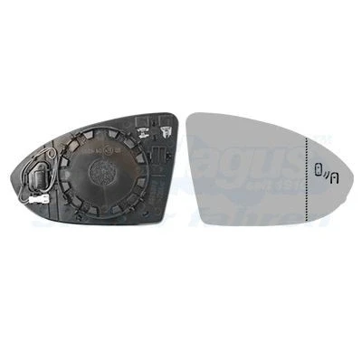 Kuva VAN WEZEL 5775836 Sivupeilin Lasi Oikea VOLKSWAGEN: Golf 7, 7 Variant, Alltrack