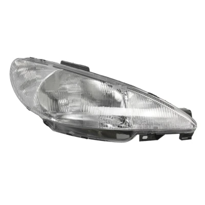 Kuva ABAKUS 550 1120R LD EM Ajovaloumpio Oikea H4 Lasinkirkas vilkkuvalolla Oikeanpuoleiselle liikenteelle P43t PEUGEOT: 206 Hatchback
