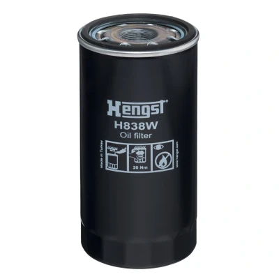 Kuva HENGST FILTER H838W Öljynsuodatin Ruuvattava suodatin