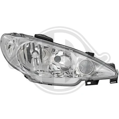 Kuva DIEDERICHS 4225982 Ajovaloumpio Oikea H7/H7 PEUGEOT: 206 Hatchback
