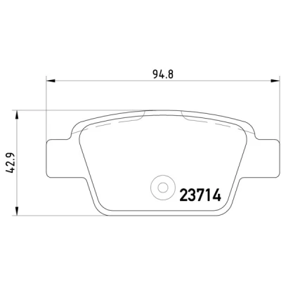 Kuva HELLA 8DB 355 018 851 Jarrupalat Ei kulumisenilmaisimelle Jarrusatulan ruuveilla Tarvikkeilla FIAT: BRAVO 2, Stilo Multi Wagon, Hatchback