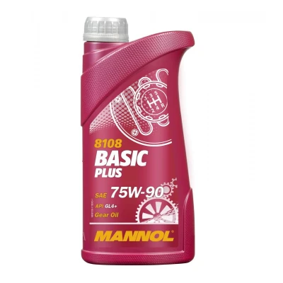 Kuva MANNOL BASIC PLUS MN8108 1 Vaihteistoöljy 75W 90 Täysisynteetinen öljy