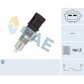 Kuva Kytkin, peruutusvalo FIAT, NISSAN, OPEL, SUZUKI, VAUXHALL OE 25310 4A00B, 37610 76G10, 76G10 000
