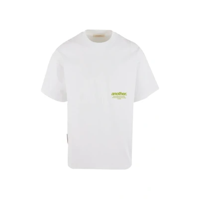 Kuva Another Cotton Lab Printtipaita, Koko: Large, White