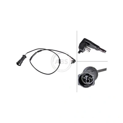 Kuva Kulumisenilmaisin, jarrupala, Etuakseli, oikea, vasen OPEL OMEGA A, A Kombi OE 1238408, 90343962