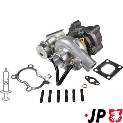 Kuva JP GROUP 3317400100 Turboahdin Pakokaasuahdin sis. tiivistesarjan
