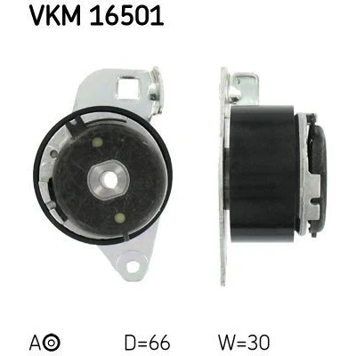 Kuva SKF VKM 16501 Kiristysrulla, Hammashihnat