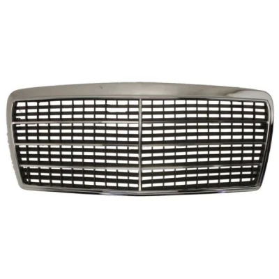 Kuva BLIC 6502 07 3526998P Etusäleikkö Kromi MERCEDES BENZ: W124 Sedan, E sarja Coupe, Farmari