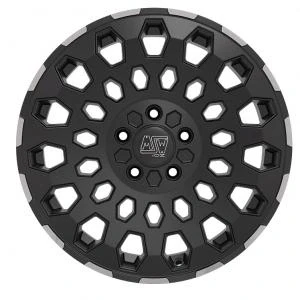 Kuva MSW 99 Van Matt Black Polished Lip 8x18 5/120 ET45 B65.1 Alumiinivanteet