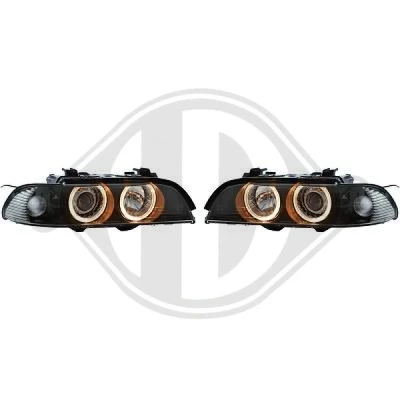 Kuva DIEDERICHS HD Tuning 1223882 Ajovalonheitinsarja Valokorkeussäätimen moottorilla BMW: 5 Sedan