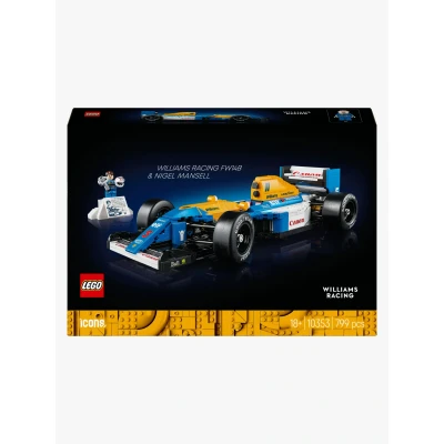 Kuva LEGO Icons 10353 Williams Racing FW14B ja Nigel Mansell