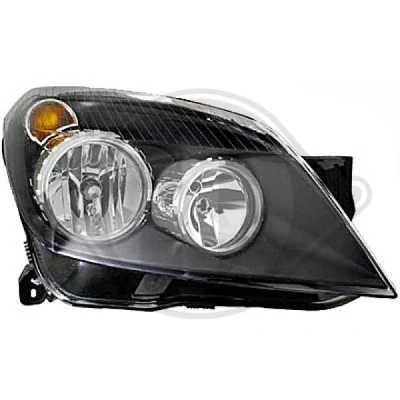Kuva DIEDERICHS 1806980 Ajovaloumpio Oikea H7, H7/H1, H1 OPEL: Astra H GTC, Caravan, Hatchback