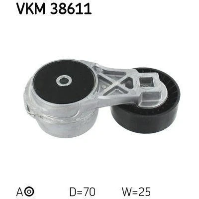 Kuva SKF VKM 38611 Kiristysrulla JEEP: Cherokee III, CHRYSLER: VOYAGER 4, DODGE: Grand Caravan V MPV