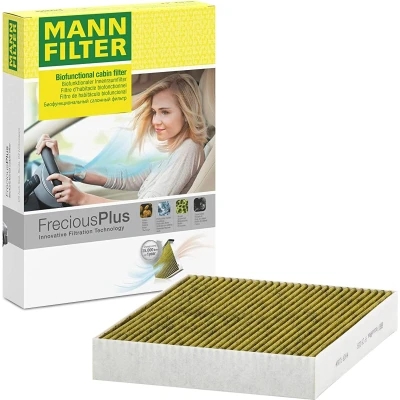 Kuva MANN FILTER FP 28 009 Raitisilmasuodatin FORD USA: Mustang Mach E, FORD: Kuga Mk3, Focus Mk4 Turnier, Hatchback