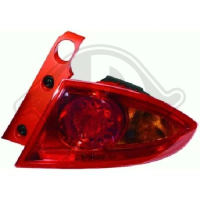 Kuva DIEDERICHS 7432291 Takavalot Vasen Uloin osa SEAT: Leon II Hatchback