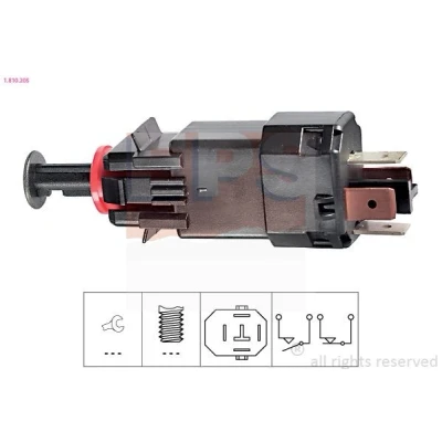 Kuva EPS 1.810.205 Jarruvalokytkin Mekaaninen Made in Italy OE Equivalent