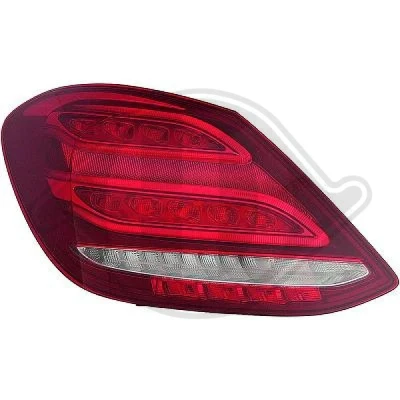 Kuva DIEDERICHS 1673096 Takavalot Oikea LED Lampun kannalla