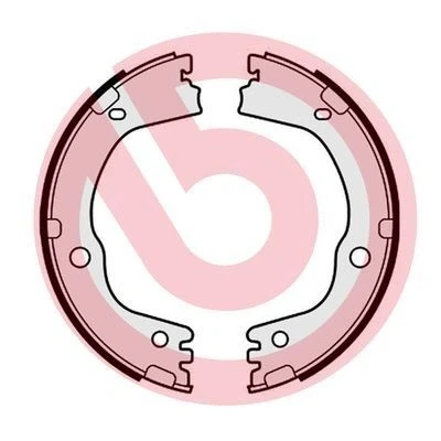 Kuva BREMBO P06096NX Jarrupalat valmius kulumisenilmaisemelle Huudonvaimennuspellillä Ilman tarvikkeita, Tasauspainoilla