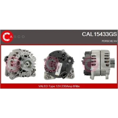 Kuva CASCO CAL10220AS Laturi 12V 120A VOLKSWAGEN: Passat B3/B4 Sedan