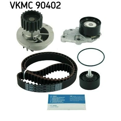 Kuva SKF VKMC 90402 Vesipumppu + Jakohihnasarja Tiivisteillä 127 CHEVROLET: Aveo / Kalos Sedan, Nubira Farmari, Lacetti DAEWOO: Sedan