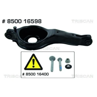 Kuva TRISCAN 8500 16598 Alatukivarsi Kumilaakerilla Viistotukivarsi FORD: FOCUS 3, C Max 2, VOLVO: V40 Hatchback
