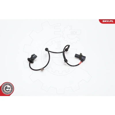 Kuva ESEN SKV 06SKV169 ABS Anturi Etuakseli 2 napaa 680mm 12V Sähköinen musta Naaras CHEVROLET: Kalos Hatchback, Aveo / Sedan, Hatchback