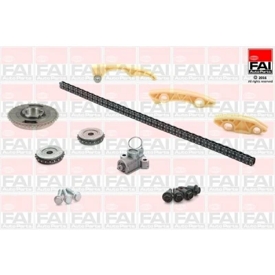 Kuva FAI AutoParts TCK3A Jakoketjusarja ilman tiivisteitä, Hammaspyörillä Yksinkertainen, Niittiketju OPEL: Vectra C Caravan, Sedan, CC