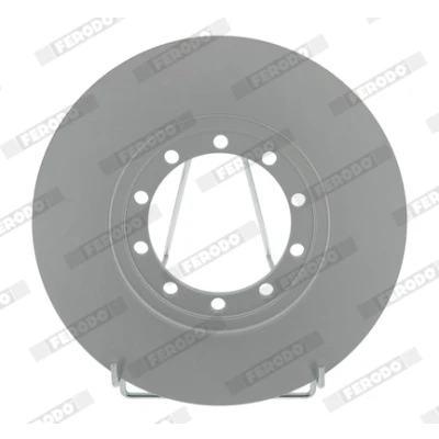 Kuva FERODO PREMIER Coat+ disc DDF1537C Jarrulevyt 280 16 5 täysi pinnoitettu ilman ruuveja FORD: Transit Mk6 Van, Bussi, Tourneo