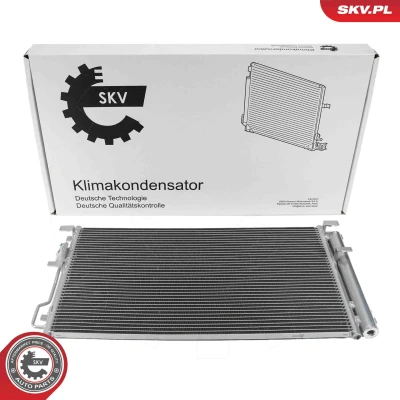 Kuva ESEN SKV 86SKV426 Ilmastoinnin Lauhdutin Vedenerottimella Alumiini 694mm