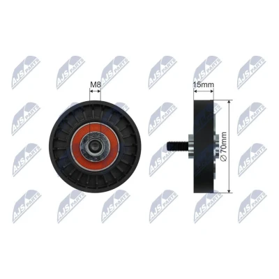 Kuva NTY RNK RE 048 Ohjainrulla RENAULT: CLIO 2