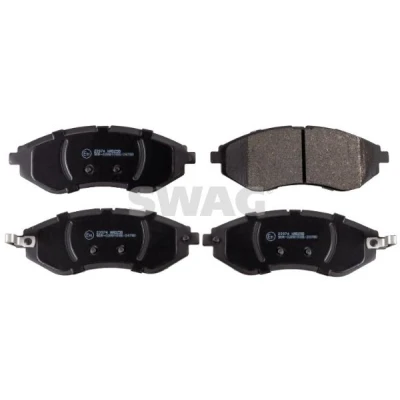 Kuva SWAG 89 91 6721 Jarrupalat Etuakseli akustisella kulumavaroittimella, Ilman kulumisenilmaisinta CHEVROLET: Aveo / Kalos Sedan, Hatchback
