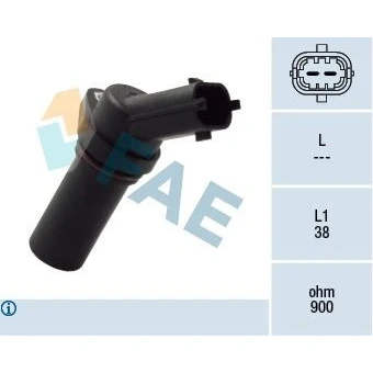 Kuva Impulssianturi, kampiakseli Citroën, Fiat, Iveco, Peugeot, Renault OE 1131 J7, 1131.J7, 504129943
