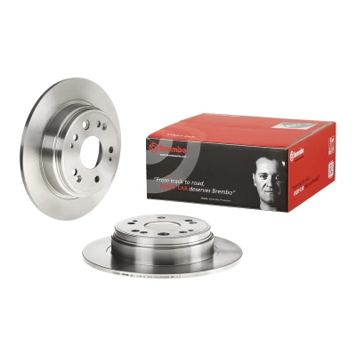 Kuva BREMBO 08.8868.20 Jarrulevyt 282 9 5 täysi Ruuveilla HONDA: CR V 2, Stream II