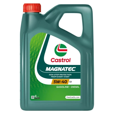Kuva Castrol Magnatec C3 5W 40 4l Moottoriöljy 15F624 BMW: 3 Sedan, 5 Touring, MERCEDES BENZ: C sarja T modell, Sprinter 3.5 Bussi