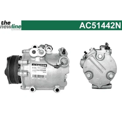 Kuva The NewLine AC51442N Ilmastoinnin Kompressori MSC60CAS SUZUKI: SWIFT 3, SX4 I Sedan