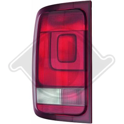 Kuva DIEDERICHS 2275190 Takavalot Oikea H21W, PY21W, P21/5W, P21W Sävytetty VOLKSWAGEN: Amarok Pick up