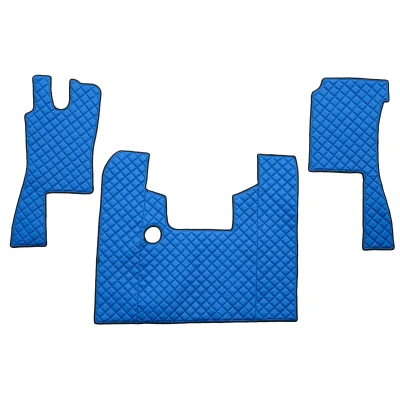 Kuva F CORE FL18 BLUE Lattiamattosetti Tekonahka Edessä 3 sininen