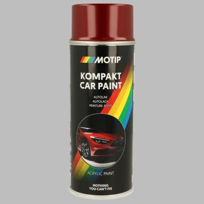 Kuva MOTIP 41600 Ajoneuvo yhdistelmämaali 400ml aerosoli punainen Kompakt red metallic 400 ml