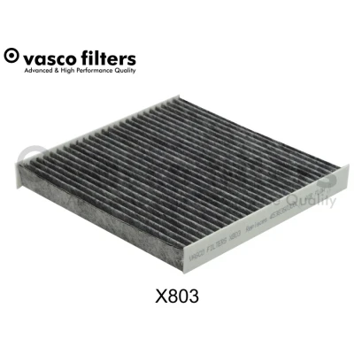 Kuva DAVID VASCO X803 Raitisilmasuodatin Aktiivihiilisuodatin 215 214 25 SMART: Forfour II Hatchback, RENAULT: Twingo 3