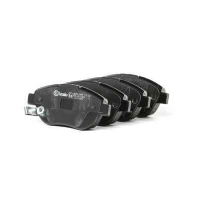 Kuva BREMBO P 59 052 Jarrupalat akustisella kulumavaroittimella Jarrusatulan ruuveilla Tarvikkeilla OPEL: Corsa D Hatchback, FIAT: 500L