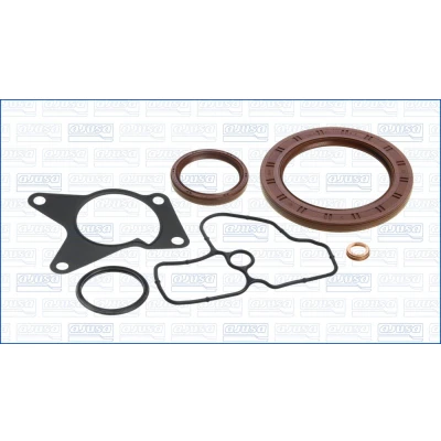 Kuva AJUSA 54157700 Tiivistesarja Kampikammio NISSAN: Qashqai / Qashqai+2 I