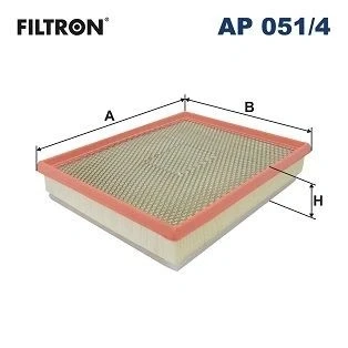 Kuva FILTRON AP 051/4 Ilmansuodatin 52 234 292 Suodatinpanos OPEL: Astra H Caravan, G CC, Hatchback