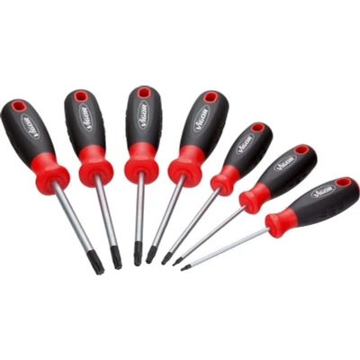 Kuva VIGOR V3366 Ruuvimeisselisarja 7 Torx, sisä Laatikko (kartonki) Thrust washer