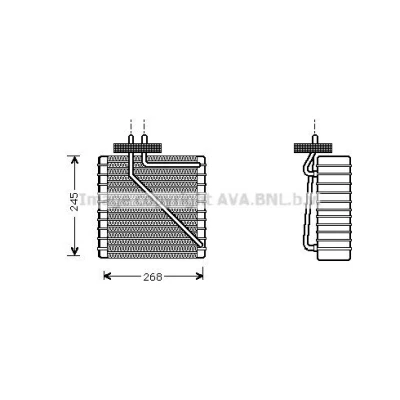 Kuva PRASCO FDAK289 Ilmastoinnin Kompressori FS10 R 134a