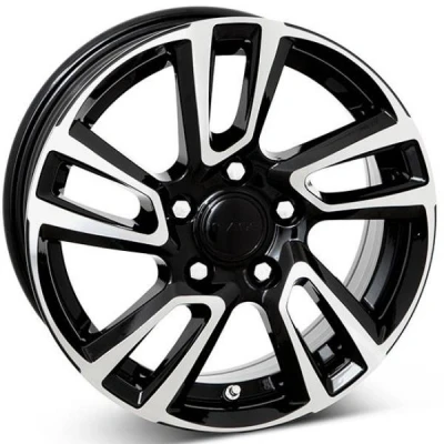 Kuva Image Ride Black Polished 6x15 4/100 ET38 B63.3