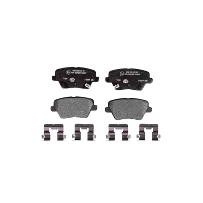 Kuva HELLA 8DB 355 037 891 Jarrupalat Sis. kulumisenilmaisimen Jarrusatulan ruuveilla Tarvikkeilla KIA: Ceed III Sportswagon, Hatchback, XCeed