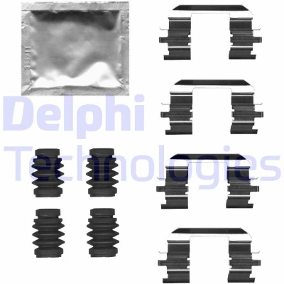 Kuva DELPHI LX0686 Tarvikesarja, Jarrupala OPEL: Karl
