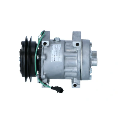 Kuva NRF 32876 Ilmastoinnin Kompressori SD7H15 24 PAG 46 kompressoriöljyllä, Tiivisterenkaalla