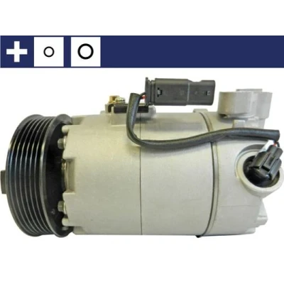 Kuva MAHLE ORIGINAL ACP 1383 000S Ilmastoinnin Kompressori 6VS14e 12 PAG 46 SP A2 R 1234yf, 134a Tiivisterenkaalla, ilman magneettikytkintä BMW: X1