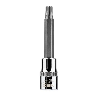 Kuva NEO TOOLS 08 766 Hylsyavain 1/2 T50 Kromi vanadium teräs, Työkaluteräs Torx, sisä